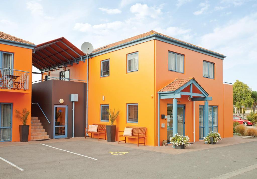 Addington Court Motel Christchurch Exterior foto