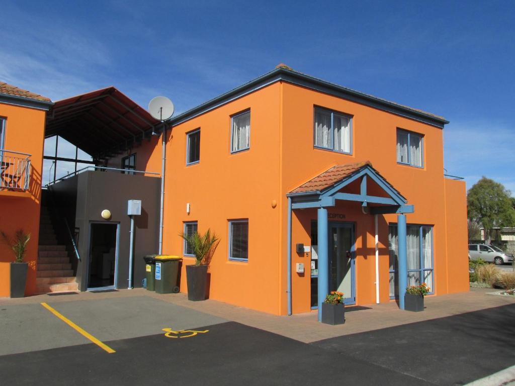 Addington Court Motel Christchurch Exterior foto