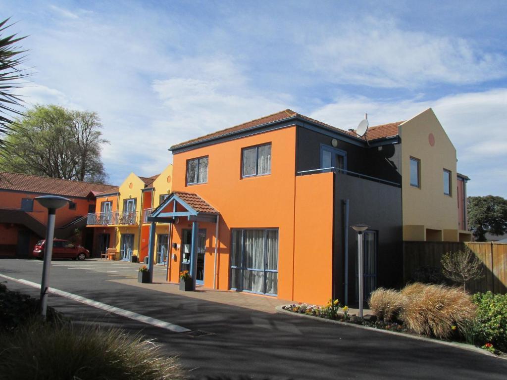 Addington Court Motel Christchurch Exterior foto